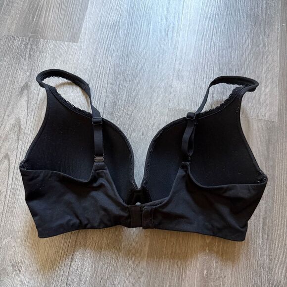 Victoria’s Secret 34DD Perfect Shape Bra Classic Black Convertible Straps - Picture 9 of 11